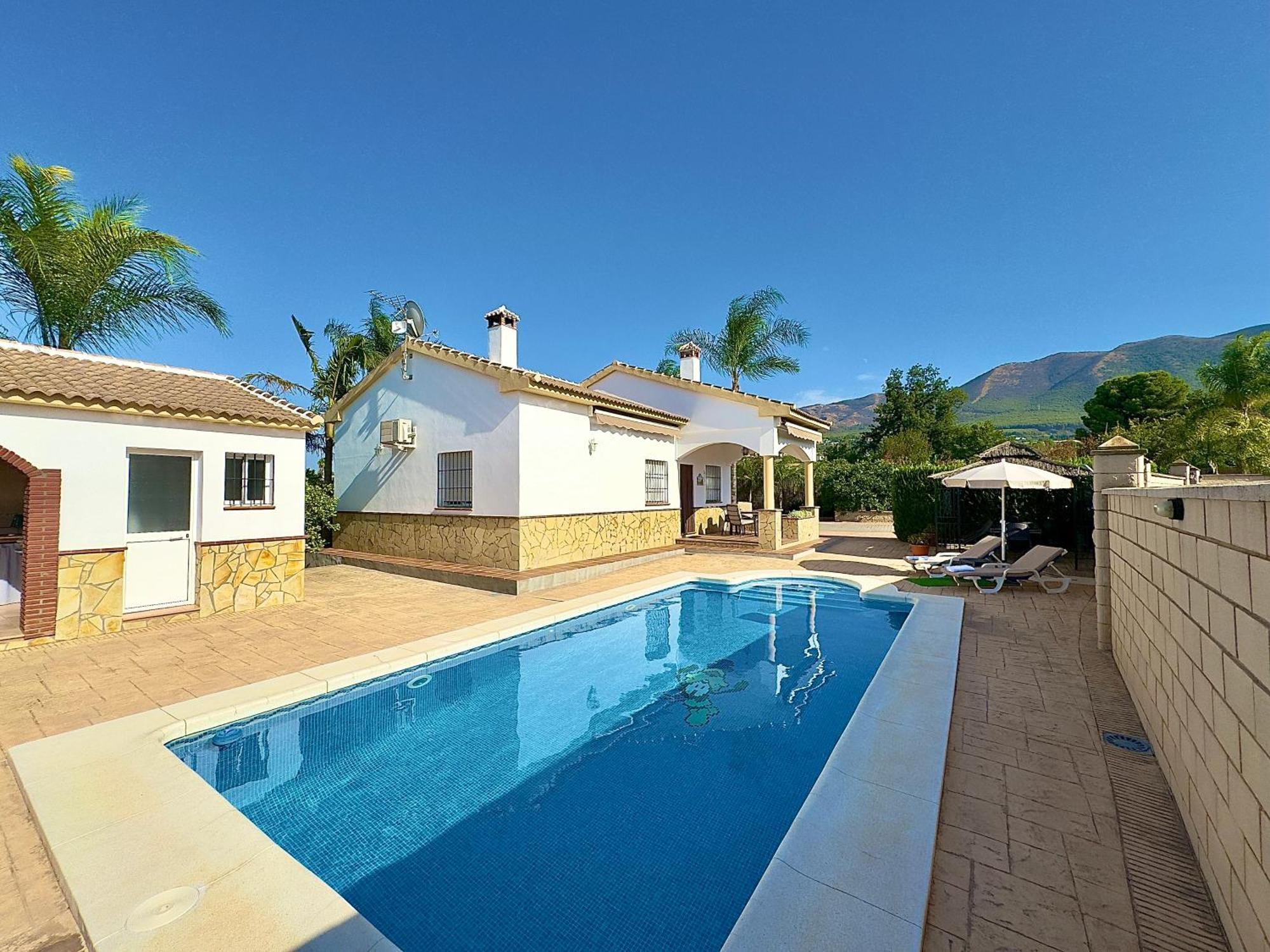 Casa Rural Tipica Andaluza, Wifi,Piscina, Barbacoa, Aire Acondicionado, 5Min Centros Альхаурин-эль-Гранде Экстерьер фото