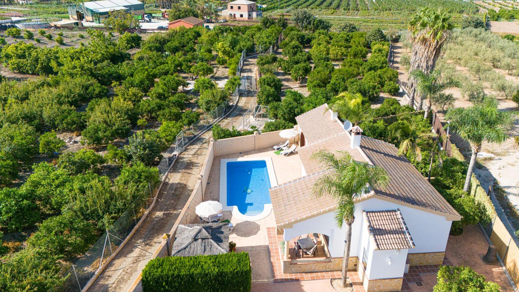 Casa Rural Tipica Andaluza, Wifi,Piscina, Barbacoa, Aire Acondicionado, 5Min Centros Альхаурин-эль-Гранде Экстерьер фото